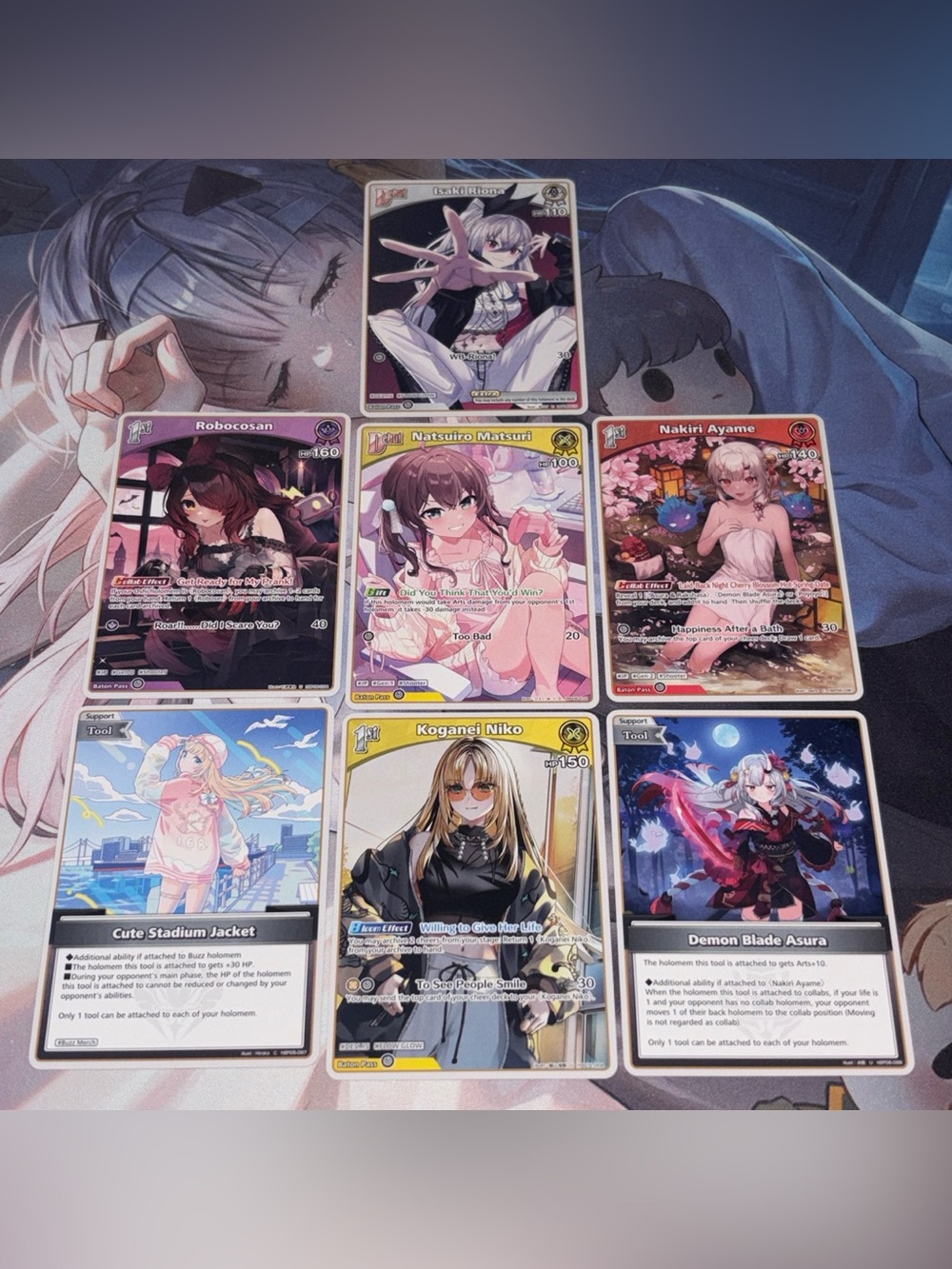 Akashi Vermillion Card Lot – English